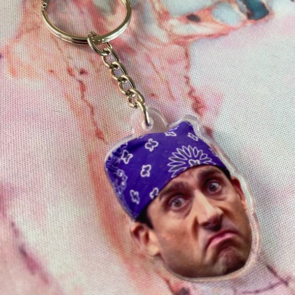 Brand New With Tag Prison Mike The Office Keychain - Picture 2 of 3